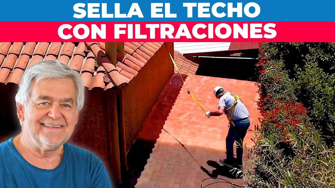C&oacute;mo sellar un techo con filtraciones