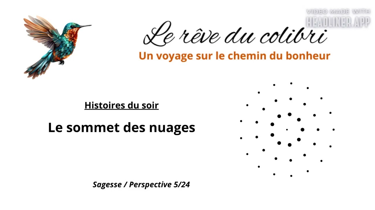 🌙 Le sommet des nuages – Histoires du soir