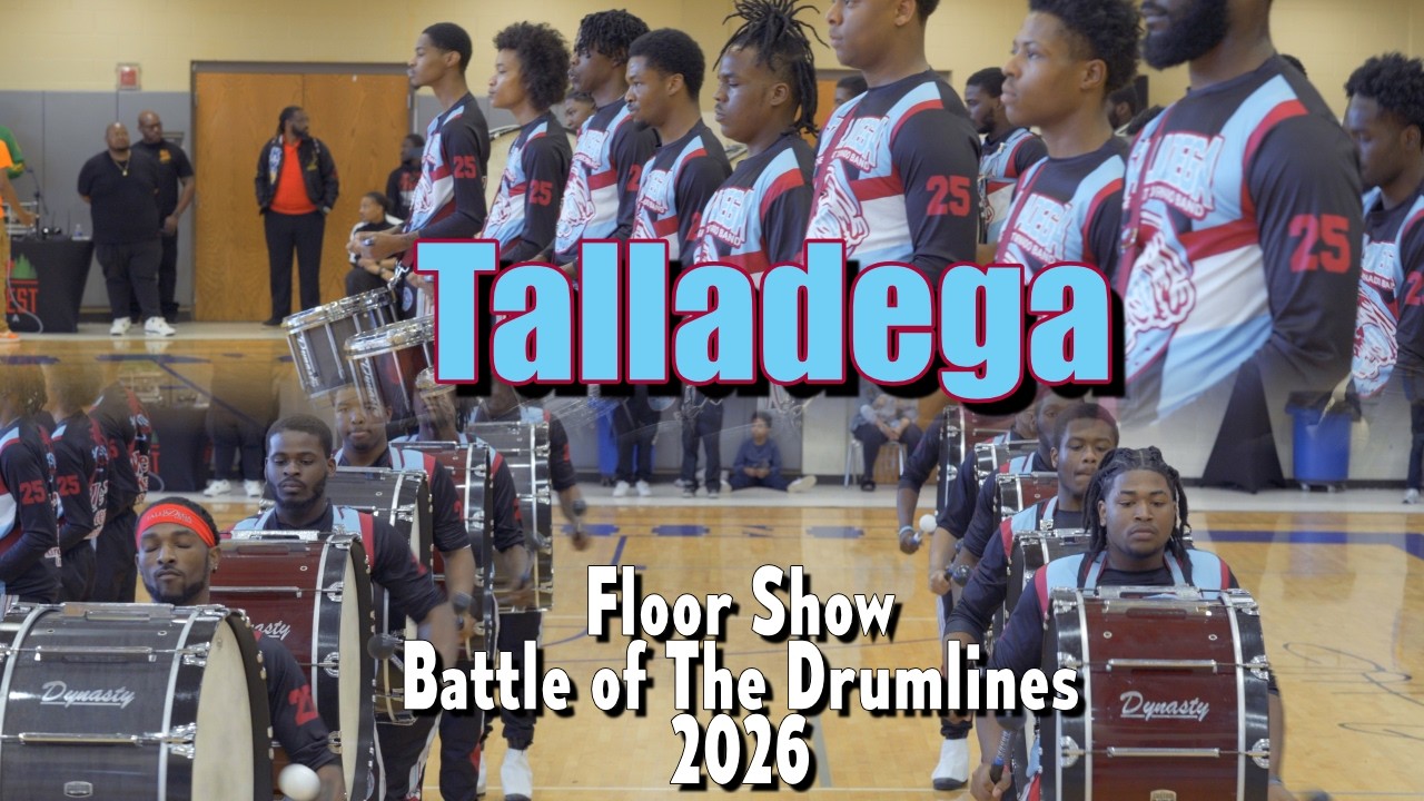 Talladega College Floor Show Battle of The Drum Lines 2026