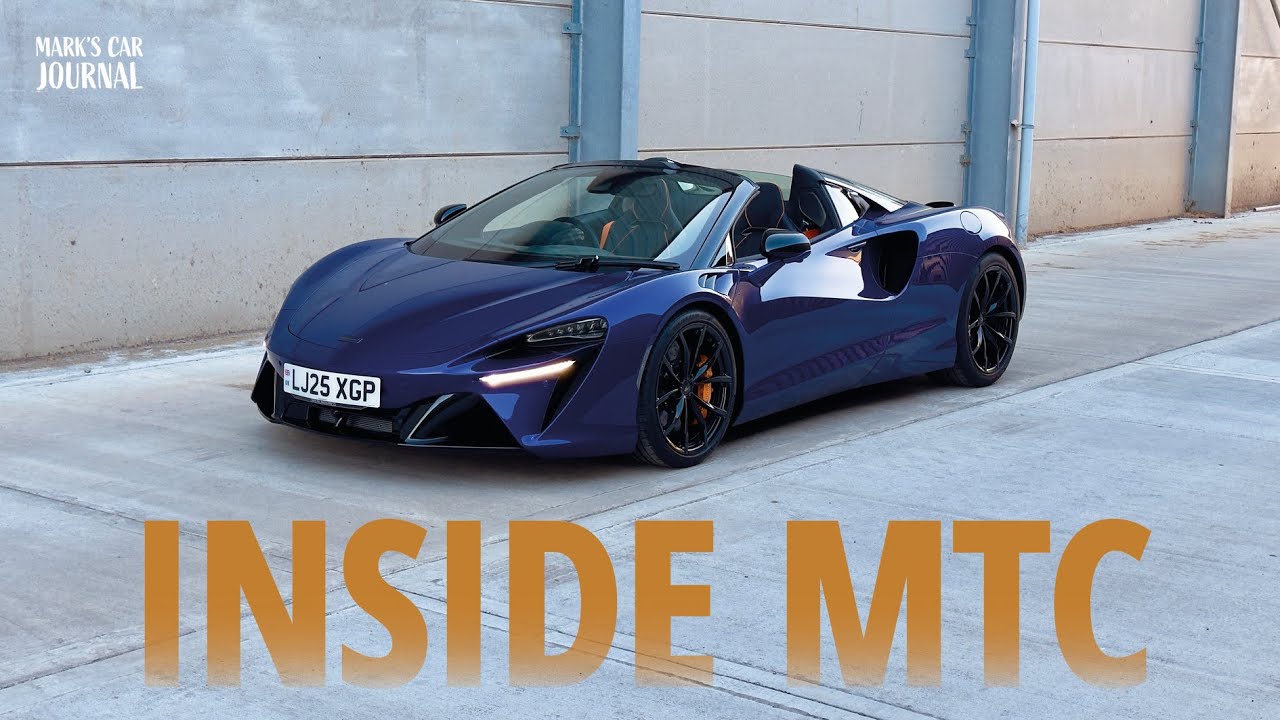 Collecting a 2025 McLaren Artura Spider from MTC | 4K VLOG