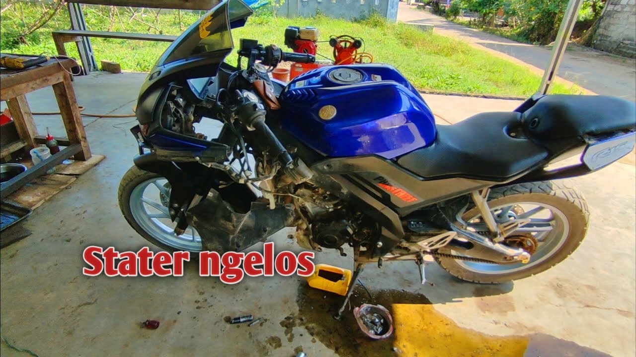cara servis stater r 15 atau vixion yang ngelos dan gak nyantol/ganti oneway/pelor stater