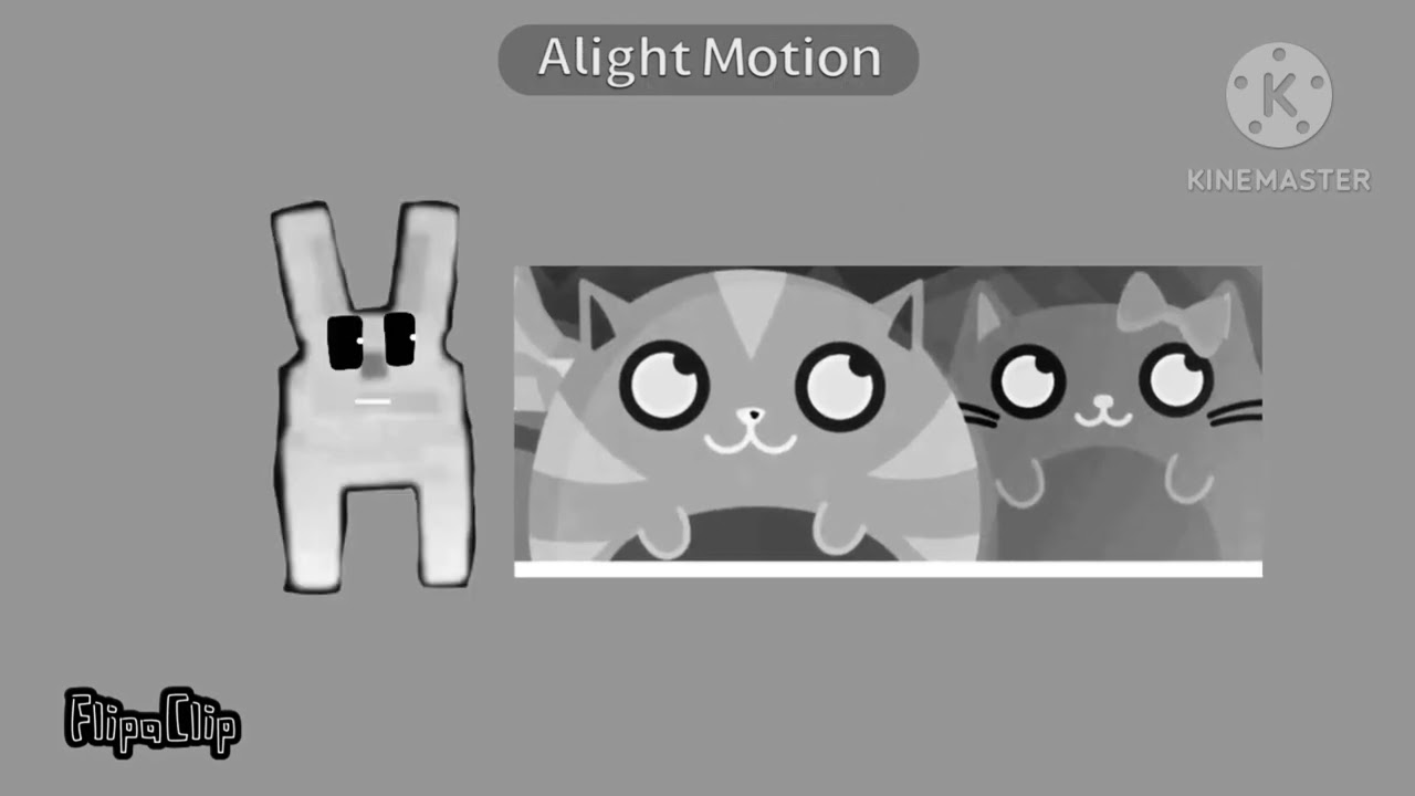 Preview 2 minecraft rabbit kitty cat effects (inspired by preview 2) pitch black white reversed^2
