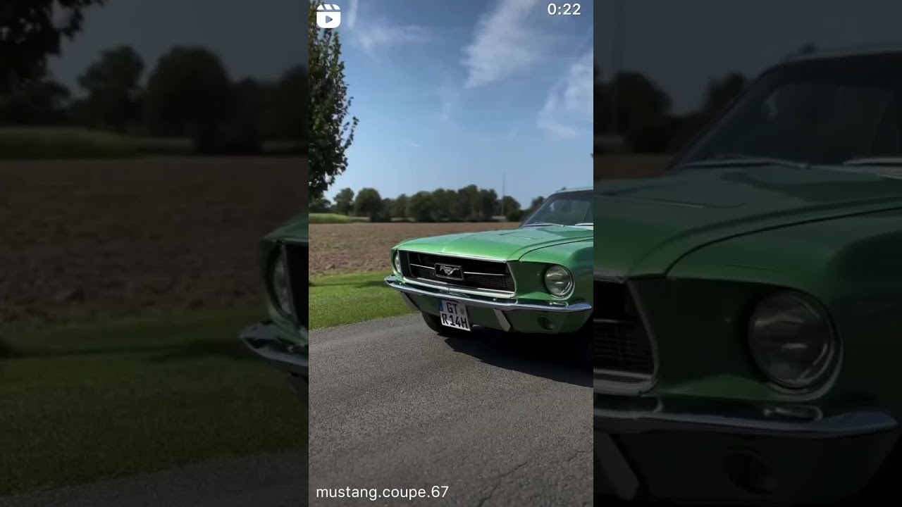 Vintage Mustangs, first generation Ford Mustangs, classic muscle cars