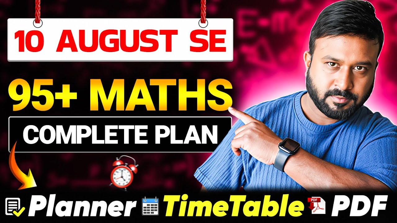 10 Aug Se 95+ Ki Guarantee! Class 12 Boards Planner & Daily Routine
