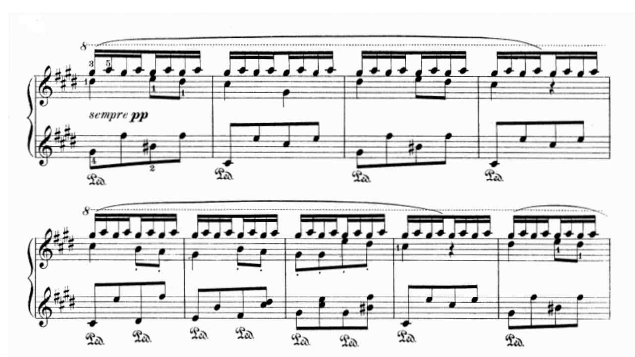 Alabieff/Liszt - Le Rossignol (Audio+Sheet) [Cziffra]