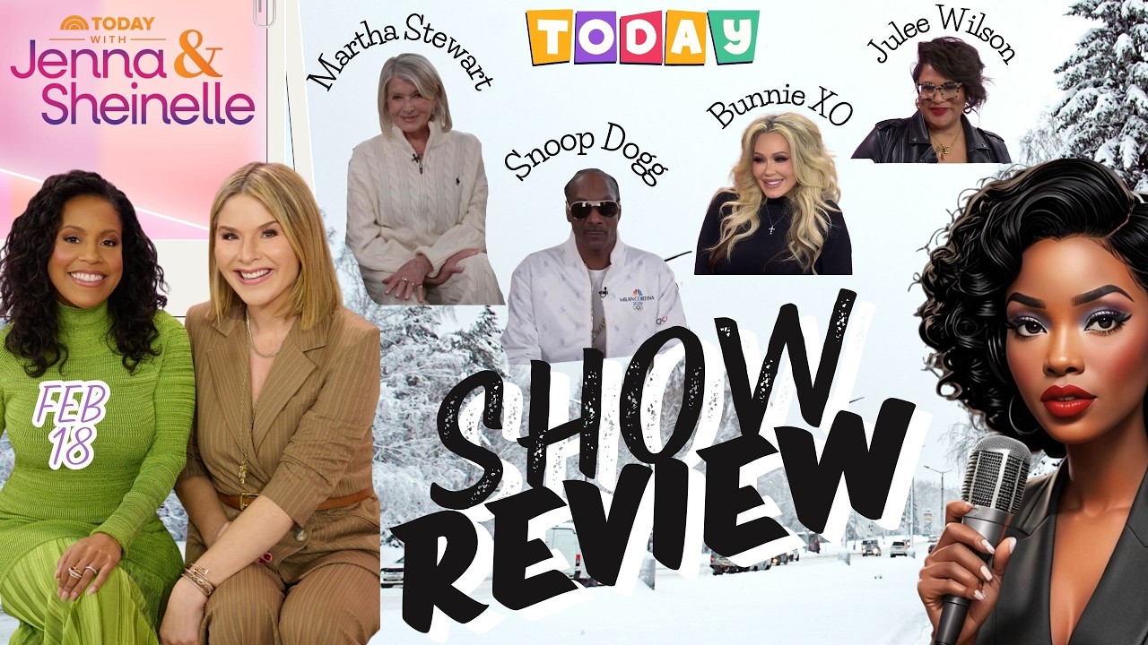 Snoop Dogg, Martha Stewart & Bunnie XO graces the show + Jenna and Sheinelle talk Solocations | CC