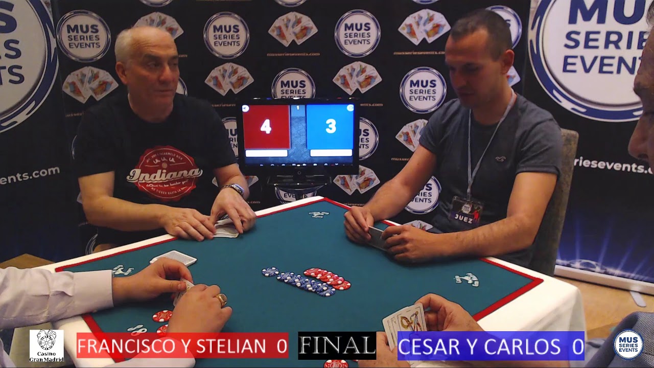 11FINAL XXX TORNEO MUS CASINO GRAN MADRID. FRANCISCO Y STELIAN VS C&Eacute;SAR Y CARLOS . MAYO 2019. TORRE