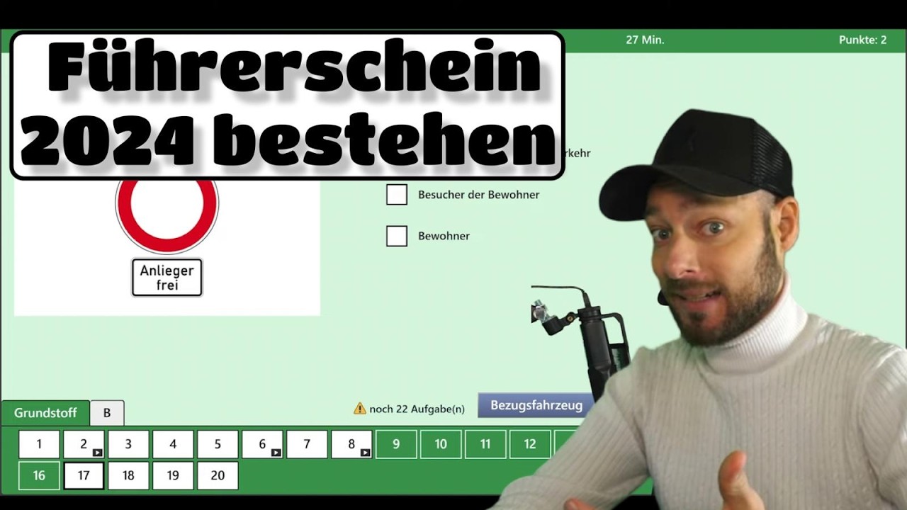 Hilfe für deine Theorieprüfung Oktober 2024￼
