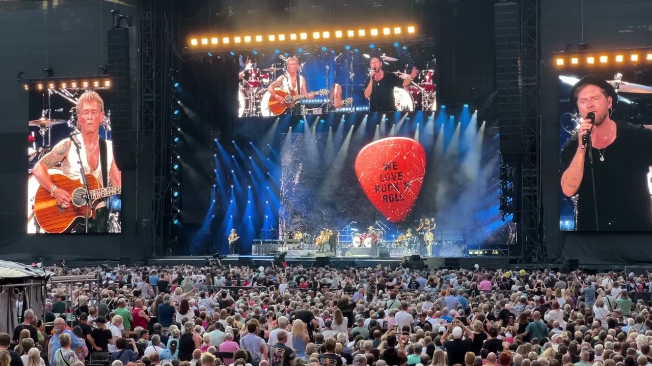 Blinde Passagiere Johannes Oerding und Peter Maffay farewell Tour in der RedBull Arena Leipzig
