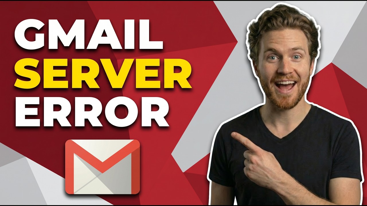 Fix Gmail Server Error (Easy Guide)