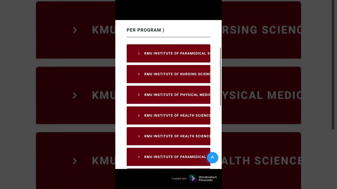 How to apply for KMU || KMU Admissions 2021.