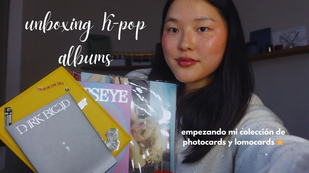 Mi colección de álbumes + binder K-pop + lomocards DIY (1 mes siendo Kpoper)