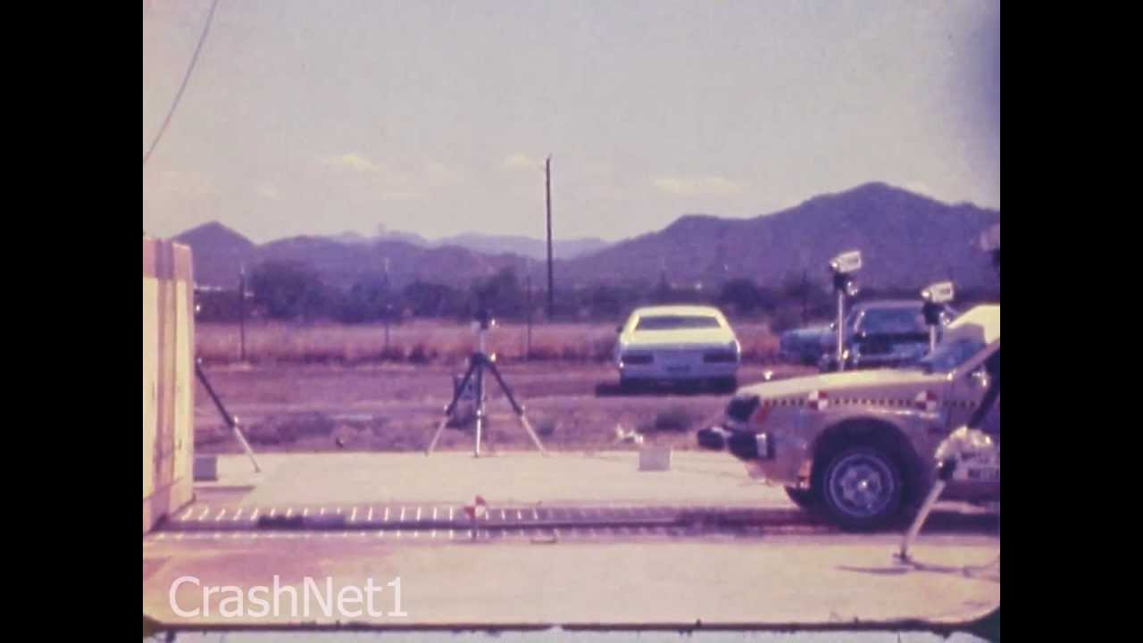 Plymouth Champ | 1979 | Frontal Crash Test | NHTSA | CrashNet1