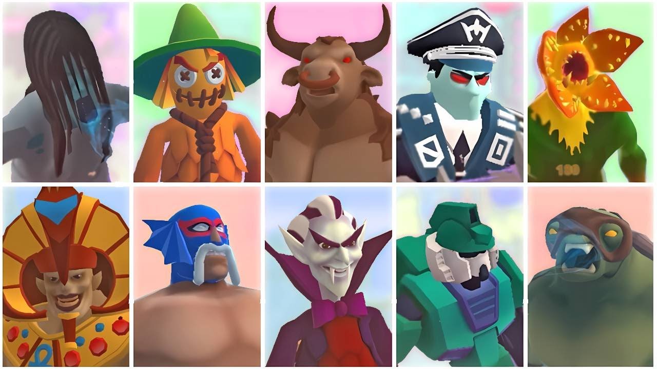 2. Fight Boss : Heli Monsters - Giant Hunter #DG5l1lgaine