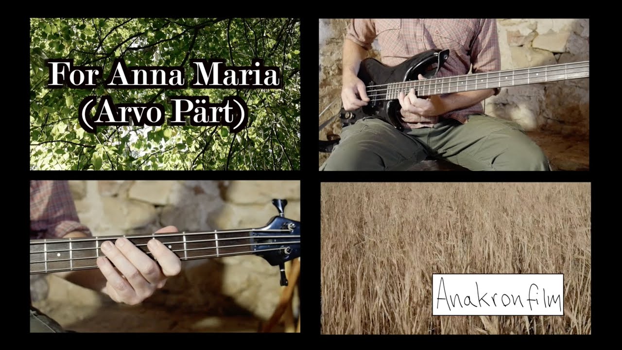 CLASSICAL MUSIC ON BASS GUITAR Arvo P&auml;rt - F&uuml;r Anna Maria