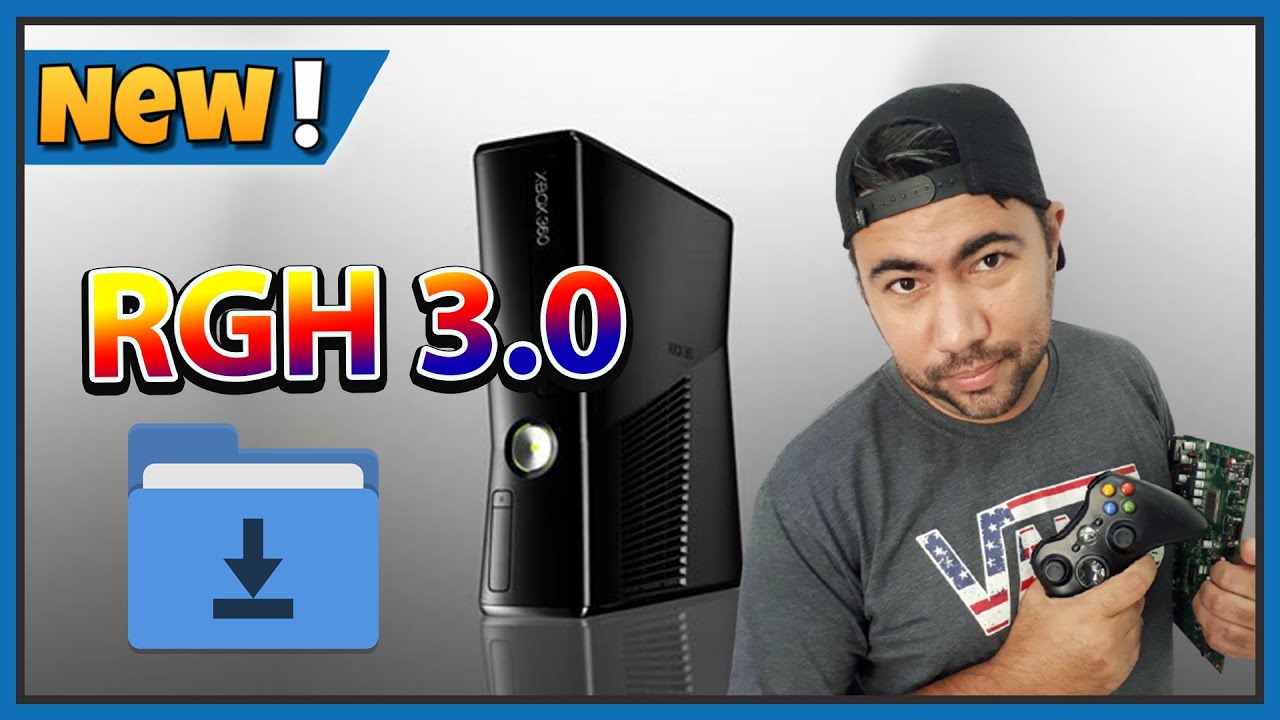 FIZ MEU PRIMEIRO RGH 3.0 - TOTALMENTE SEM CHIP - DOWLOAD ARQUIVOS RGH 3.0