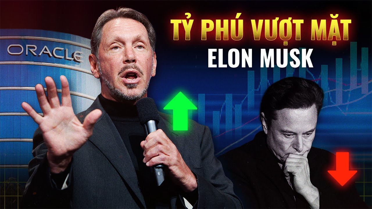 LARRY ELLISON - Từ kẻ thất thế đến ng&ocirc;i vị NGƯỜI GI&Agrave;U NHẤT THẾ GIỚI | IamSuSu | Thế Giới