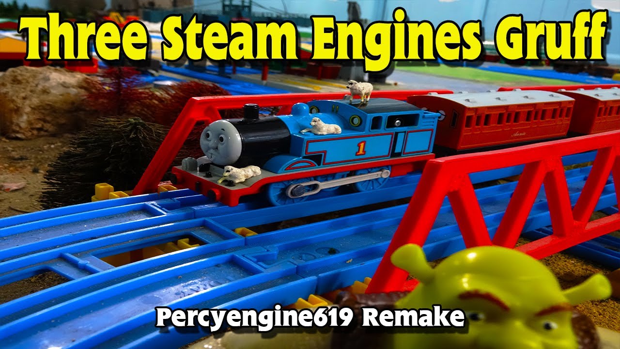 Tomy Three Steam Engines Gruff