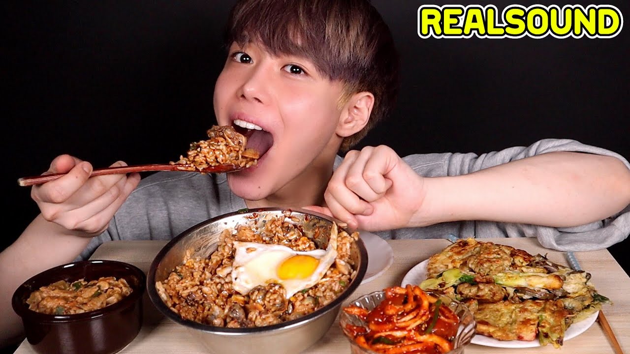 집밥 먹방! 꼬막 40마리 밥두공기! 꼬막비빔밥에 모둠전,청국장,홍어무침까지!! 리얼사운드 먹방! 꿀맛♥ ASMR mukbang SINCOOK-신쿡