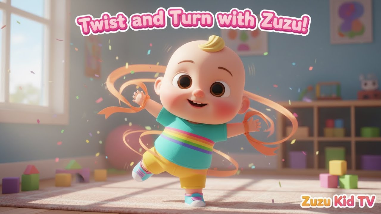 Twist and Turn Adventure with Zuzu – Toddler Movement, Coordination & Active Fun