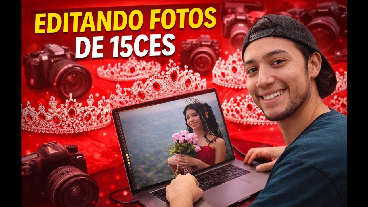 Así edito fotos de 15 AÑOS  parte 2 ✨👑  Aleyson Vlogs ( Fotografia ) 📸
