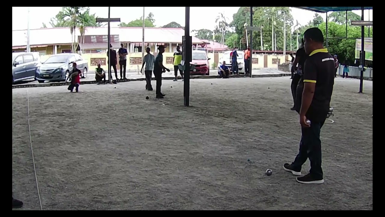 Saat getir Sapuan 3 kali shoot jack. Kejohanan petanque pembuka tirai 2022.