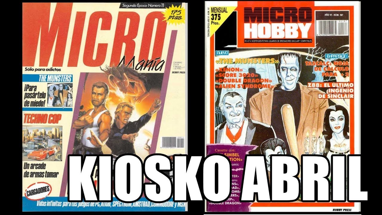 MICROMANIA Y MICROHOBBY KISOKO 1989 ABRIL