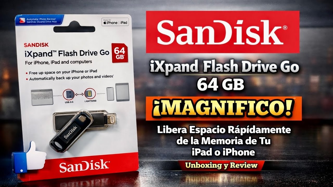 SanDisk iXpand Flash Drive Go 