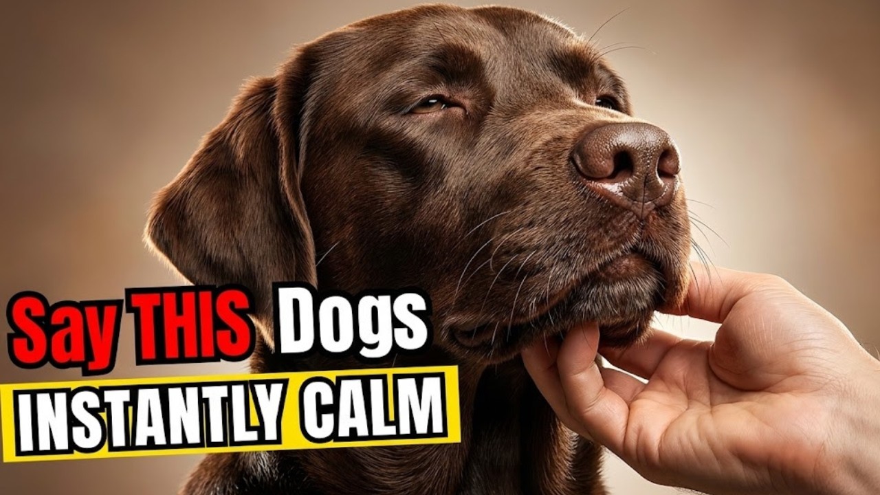 5 Phrases That Calm Any Dog Instantly — Proven by Science | Dog Body Language 🐾