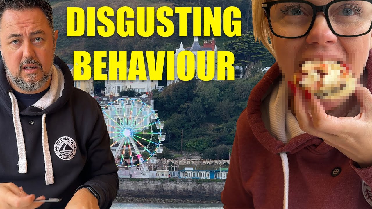 Llandudno Tearooms, rainy piers and crashing drones