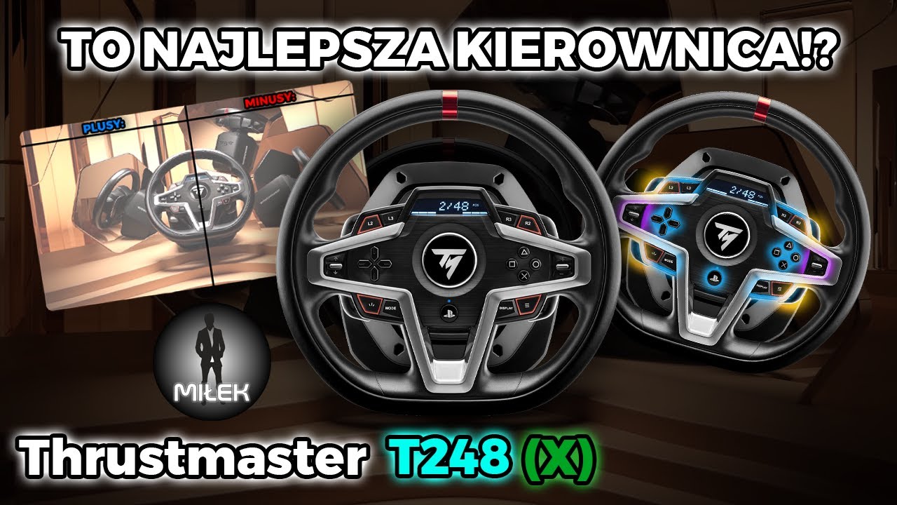 🏅TO NAJLEPSZA KIEROWNICA !?🏅 I Thrustmaster T248(X)