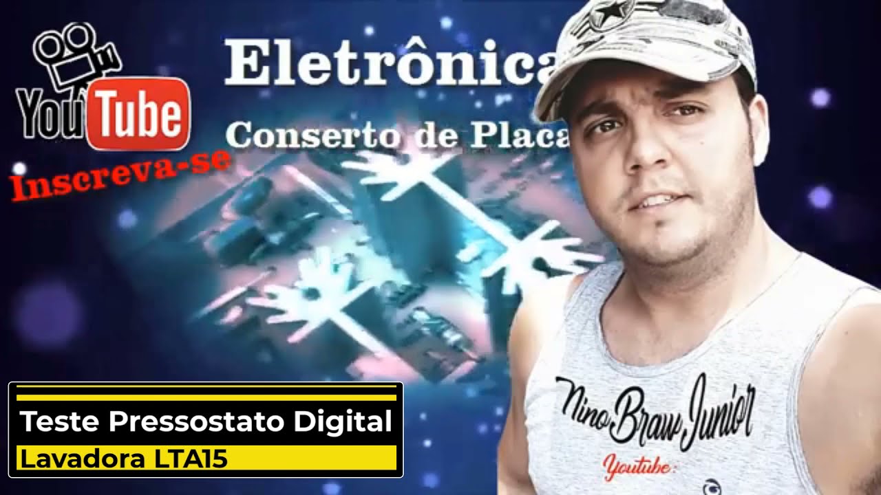 Teste Pressostato Digital - Lavadora LTA15