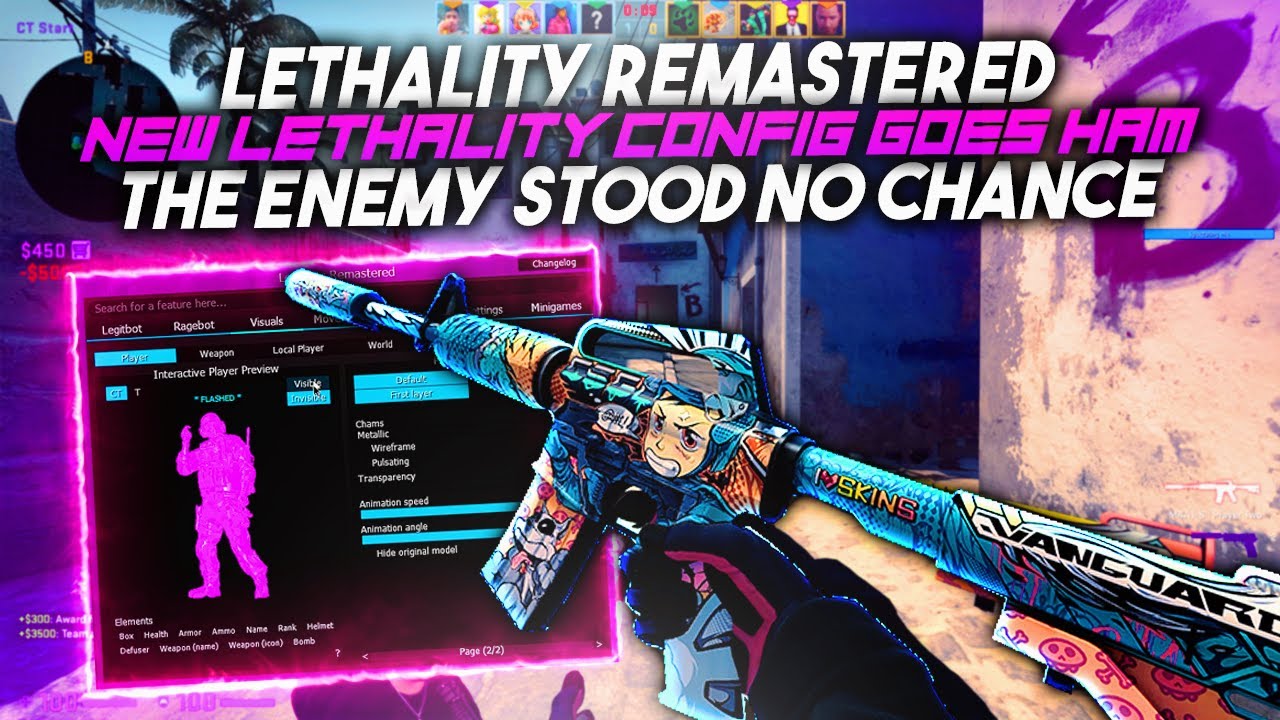THE ENEMY STOOD NO CHANCE *CONFIG UPDATE* | LETHALITY.IO | CSGO PRIME | R2GLOBAL #80