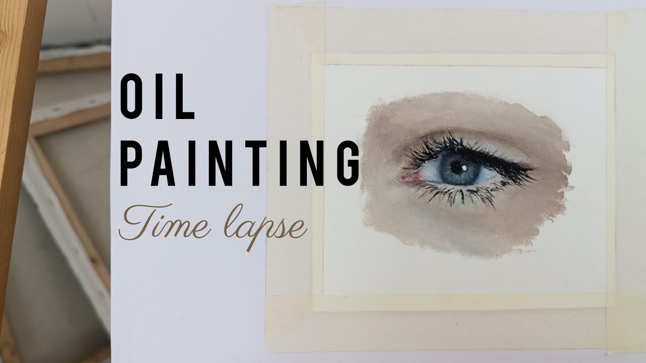 Oil painting on paper  ||  Time lapse ✨
