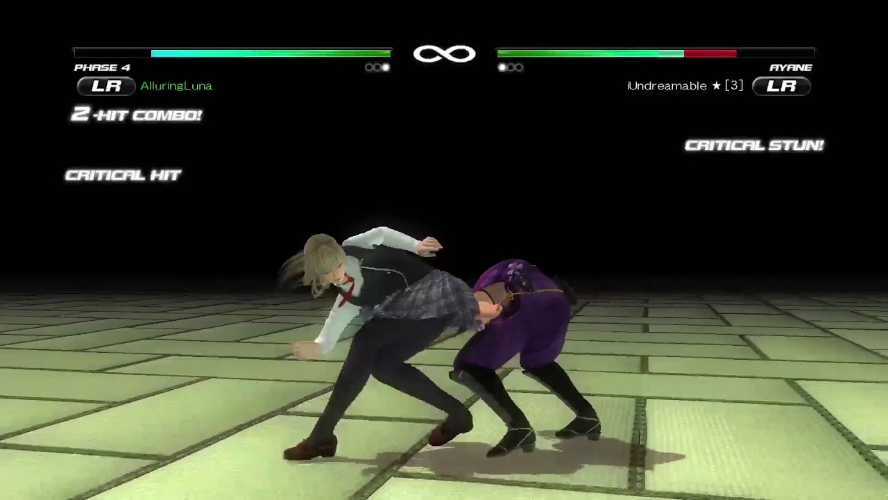 Dead Or Alive 5 Last Round 1v1 Against Plassita