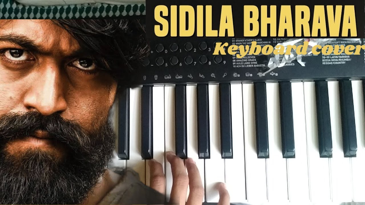 KGF- Sidila Bharava Song|Rocking Star Yash|in Keyboard by GRK BEATS