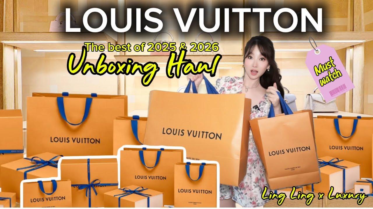 Распаковка Louis Vuitton: коллекция 2025 и 2026 годов, часть 2 | Самые горячие и необходимые диза...