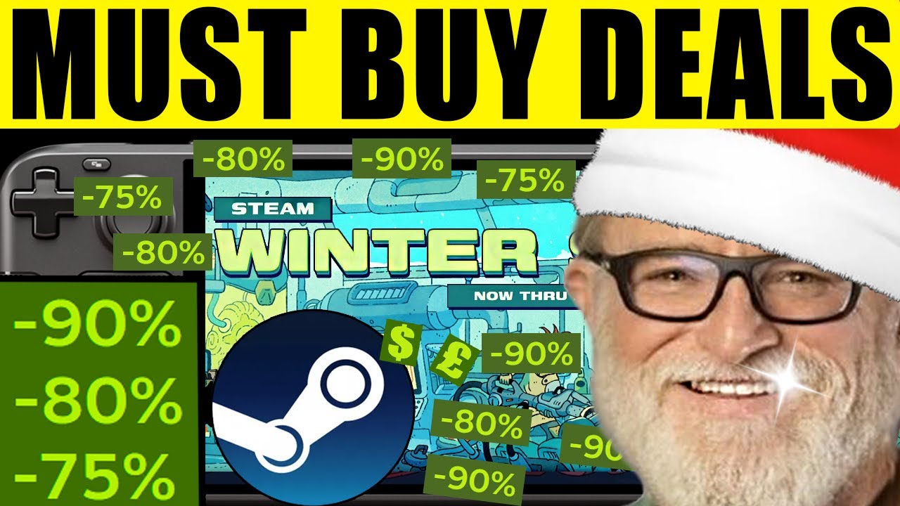 Steam Winter Sale 2025: TOP 30 BEST Steam Deck Games!