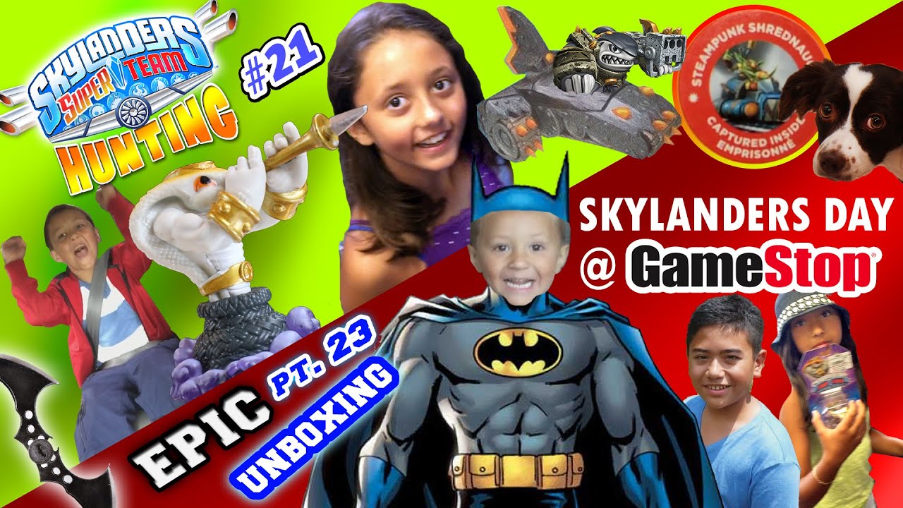King Cobra Cadabra vs. Batarang Epic Unboxing #23 + Superchargers Pre-Order (Skylanders Hunting #21)