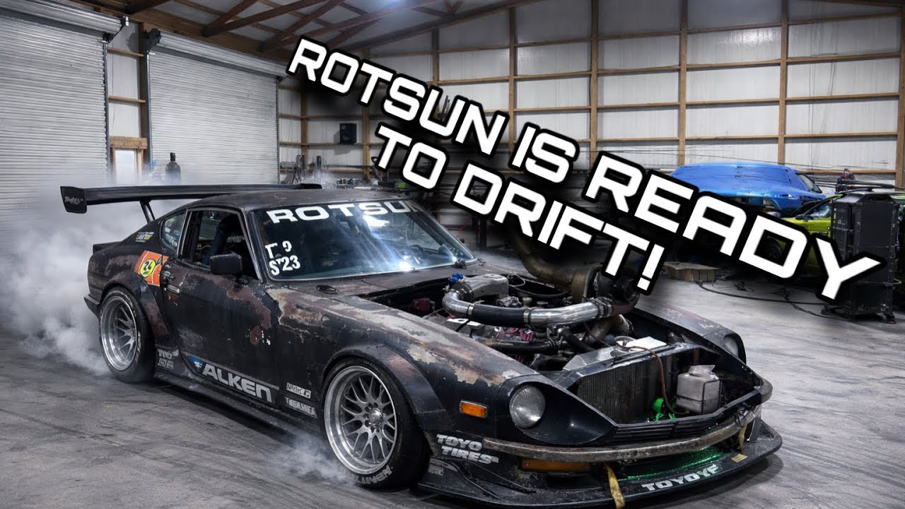THE ROTSUN IS A DRIFT CAR??