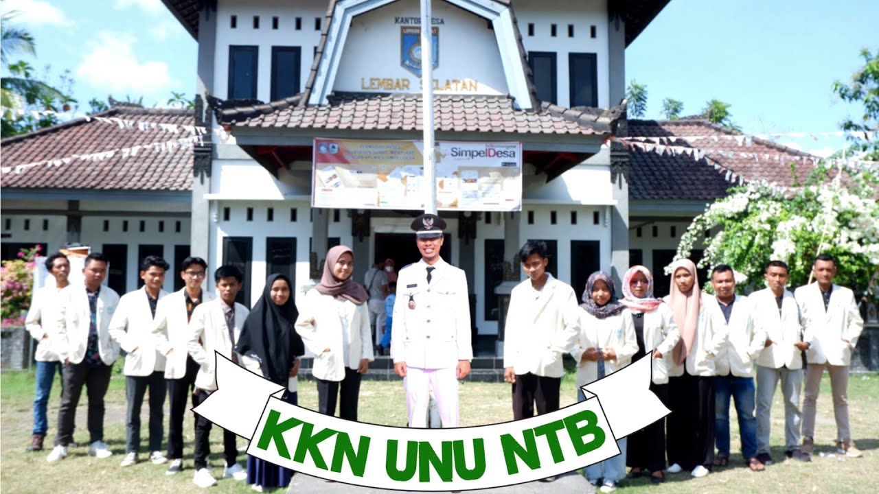 KKN UNU NTB GELAR SYUKURAN DI AULA KANTOR DESA LEMBAR SELATAN