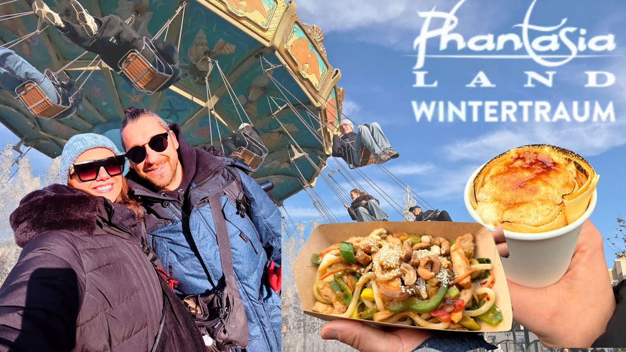 Wintertraum zu zweit ❤️ Phantasialand Vlog – Quick Pass für Taron, Essen & Entspannung!