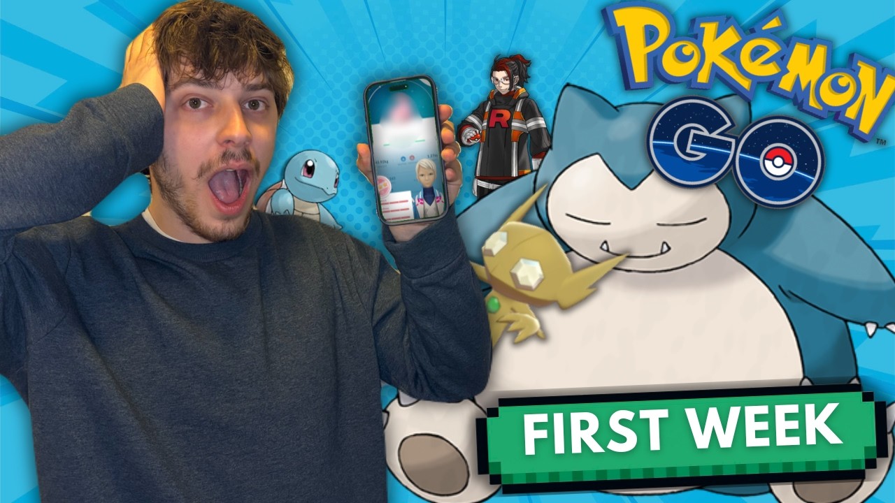 My First Week of Pokémon GO