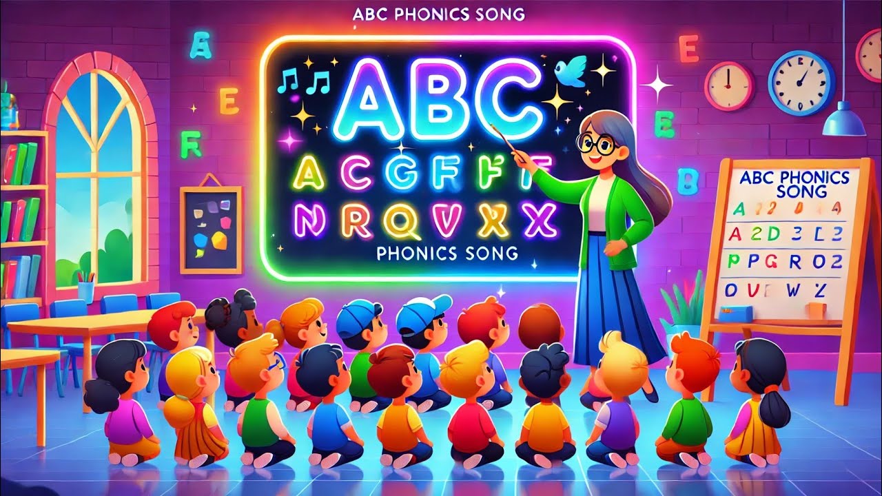 Abc phonics song | Nursery Rhymes | ABC alphabet songs with sounds | A for Apple for Children