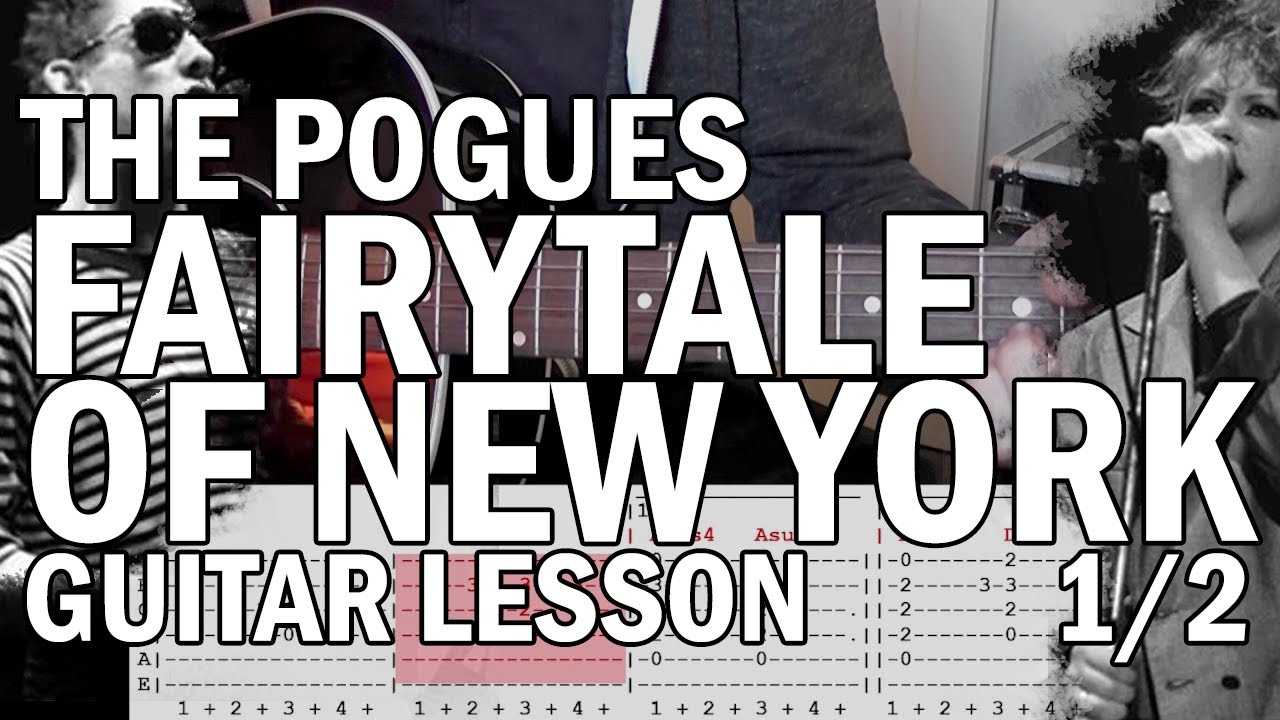 Jam 23. Fairytale Of New York by The Pogues guitar lesson, and Molly Malone. Part 1 of 2.