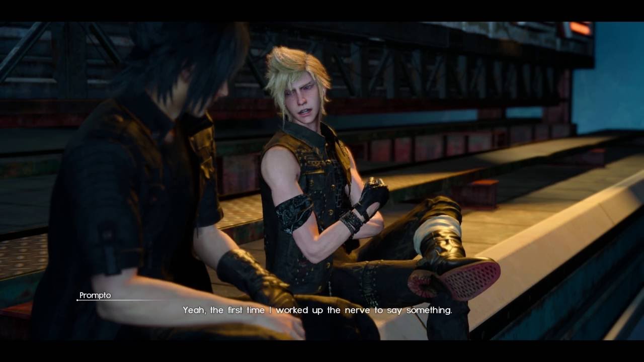 Final Fantasy XV (Japanese Dub/English Sub): Noctis & Prompto Bonding