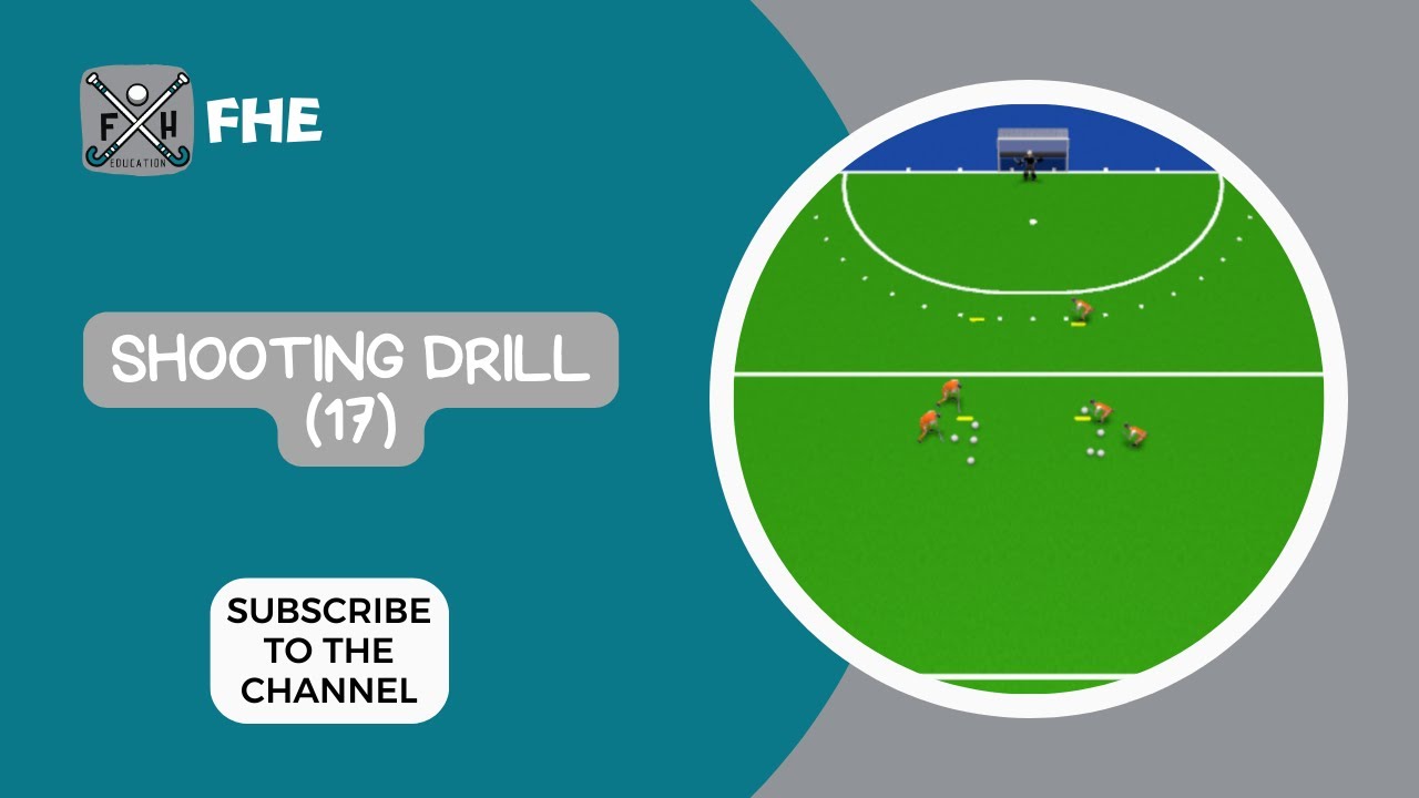 FIELD HOCKEY SHOOTING DRILL (17) for all COACHES