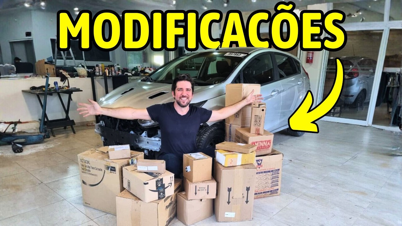 MODIFICANDO O NEW FIESTA 2019 BATIDO DE LEILÃO | PARTE 6