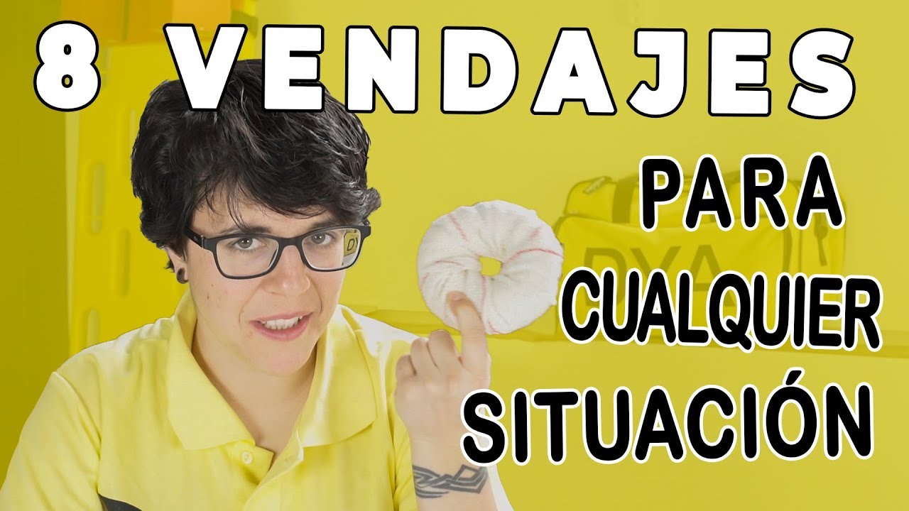 8 VENDAJES para cualquier situación