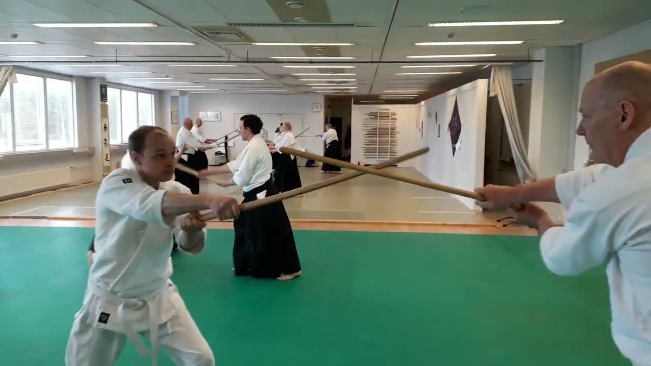 Aikido bokken kumitachi & tachidori